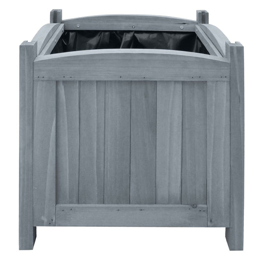 Garden Raised Beds 2 pcs 30x30x30 cm Solid Firwood Garden Raised Beds 2 pcs 30x30x30 cm Solid Firwood