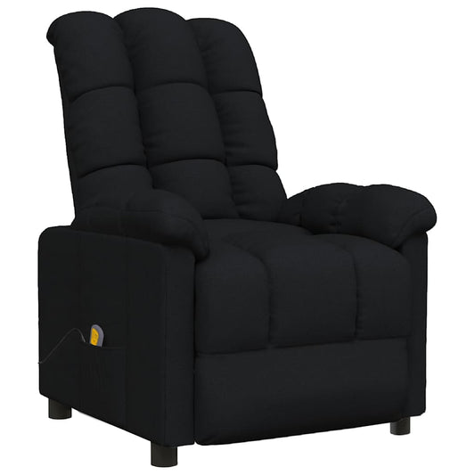 Massage Chair Black Fabric Massage Chair Black Fabric