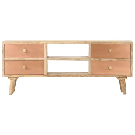 287874 vidaXL TV Cabinet 110x30x45 cm Solid Mango Wood 287874 vidaXL TV Cabinet 110x30x45 cm Solid Mango Wood