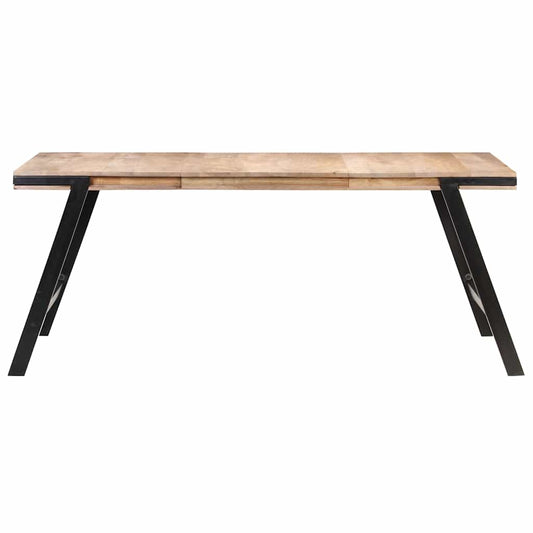 288119 vidaXL Dining Table 180x90x76 cm Solid Mango Wood 288119 vidaXL Dining Table 180x90x76 cm Solid Mango Wood