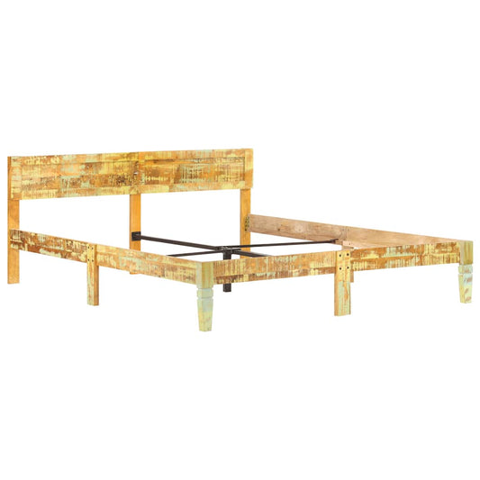 Bed Frame without Mattress Solid Reclaimed Wood 180x200cm Bed Frame without Mattress Solid Reclaimed Wood 180x200cm