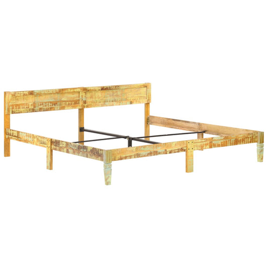 Bed Frame without Mattress Solid Reclaimed Wood 200x200cm Bed Frame without Mattress Solid Reclaimed Wood 200x200cm