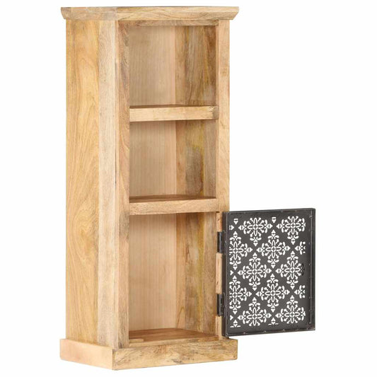 Highboard with Door 45x32x110 cm Solid Mango Wood Highboard with Door 45x32x110 cm Solid Mango Wood