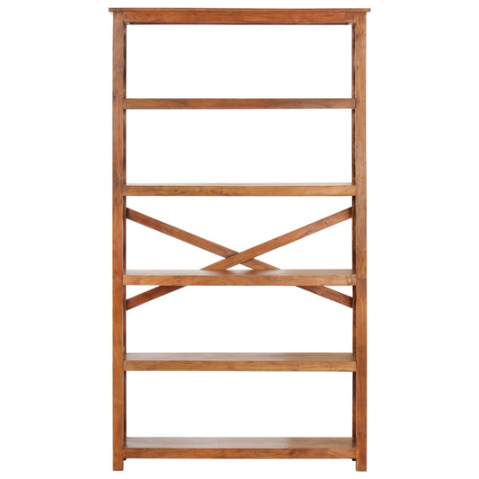 Bookshelf 100x30x180 cm Solid Acacia Wood Honey Finish Bookshelf 100x30x180 cm Solid Acacia Wood Honey Finish