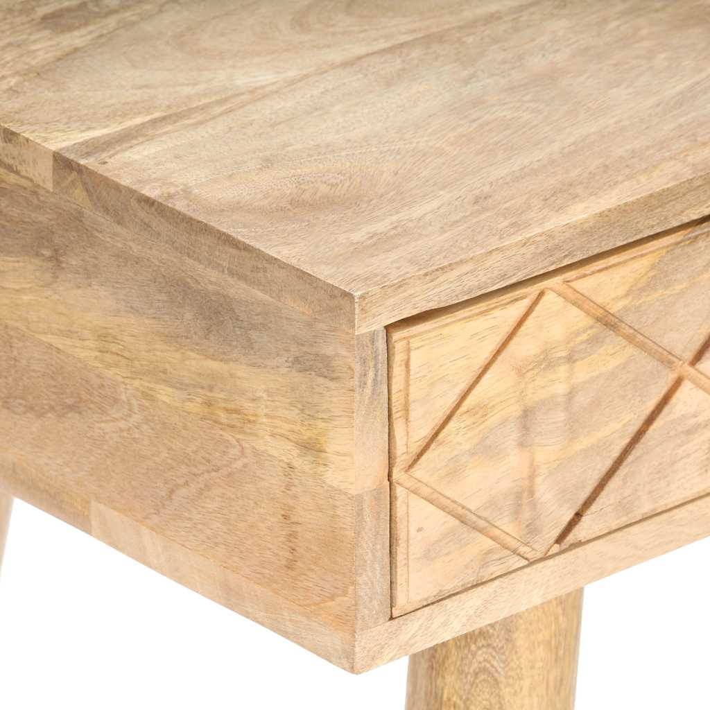 289636 vidaXL Dressing Table 100x50x76 cm Solid Mango Wood