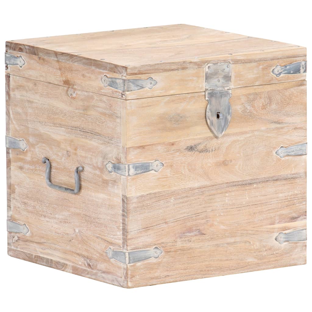 289640 vidaXL Chest 40x40x40 cm Solid Acacia Wood