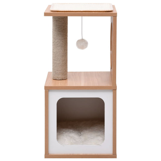 Cat Tree with Sisal Scratching Mat 60 cm Cat Tree with Sisal Scratching Mat 60 cm