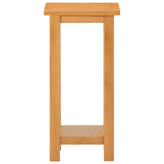 289185 vidaXL Side Table 27x24x55 cm Solid Oak Wood 289185 vidaXL Side Table 27x24x55 cm Solid Oak Wood