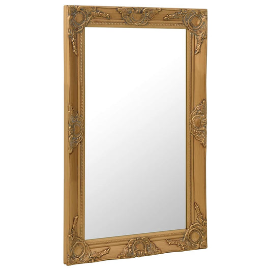 320321 vidaXL Wall Mirror Baroque Style 50x80 cm Gold 320321 vidaXL Wall Mirror Baroque Style 50x80 cm Gold