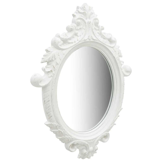 320356 vidaXL Wall Mirror Castle Style 56x76 cm White 320356 vidaXL Wall Mirror Castle Style 56x76 cm White