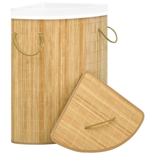 Bamboo Corner Laundry Basket 60 L Bamboo Corner Laundry Basket 60 L