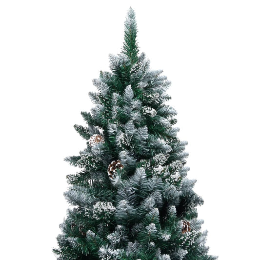 Artificial Christmas Tree with Pine Cones and White Snow 150 cm Artificial Christmas Tree with Pine Cones and White Snow 150 cm
