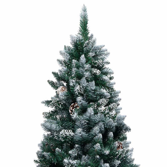 321015 vidaXL Artificial Christmas Tree with Pine Cones and White Snow 150 cm 321015 vidaXL Artificial Christmas Tree with Pine Cones and White Snow 150 cm