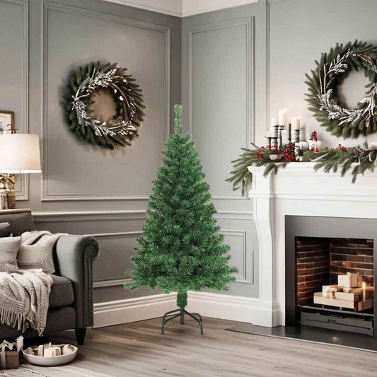 Artificial Christmas Tree with Thick Branches Green 150 cm PVC Artificial Christmas Tree with Thick Branches Green 150 cm PVC