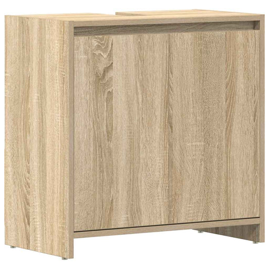 Bathroom Cabinet Sonoma Oak 60x33x61 cm Engineered Wood Bathroom Cabinet Sonoma Oak 60x33x61 cm Engineered Wood