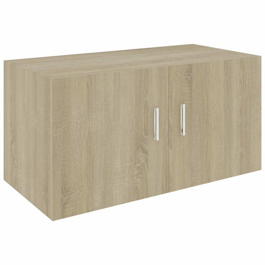 802798 vidaXL Wall Mounted Cabinet Sonoma Oak 80x39x40 cm Engineered Wood 802798 vidaXL Wall Mounted Cabinet Sonoma Oak 80x39x40 cm Engineered Wood