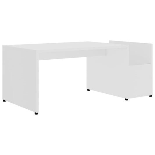 Coffee Table White 90x45x35 cm Engineered Wood Coffee Table White 90x45x35 cm Engineered Wood
