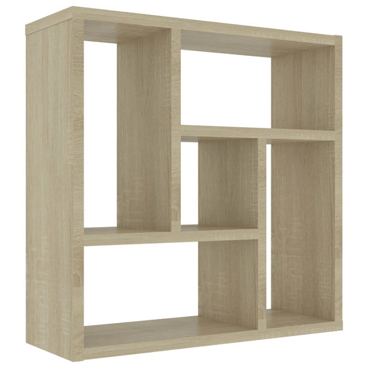 Wall Shelf Sonoma Oak 45.1x16x45.1 cm Engineered Wood Wall Shelf Sonoma Oak 45.1x16x45.1 cm Engineered Wood