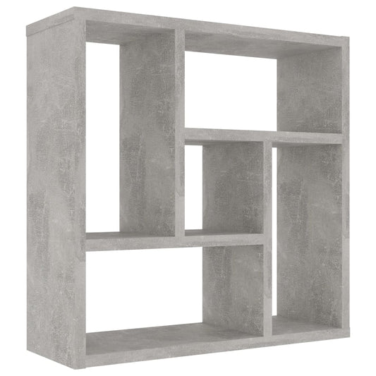 Wall Shelf Concrete Grey 45.1x16x45.1 cm Engineered Wood Wall Shelf Concrete Grey 45.1x16x45.1 cm Engineered Wood