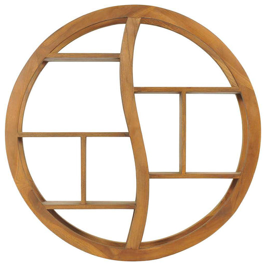 320771 vidaXL Yin Yang Wall Shelf 80x17,5x80 cm Solid Teak Wood 320771 vidaXL Yin Yang Wall Shelf 80x17,5x80 cm Solid Teak Wood