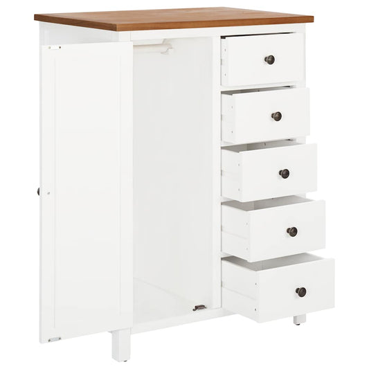 Wardrobe 76x52x105 cm Solid Oak Wood Wardrobe 76x52x105 cm Solid Oak Wood