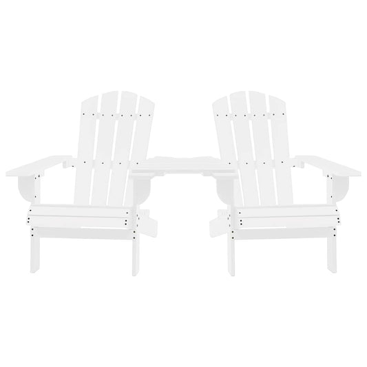 Garden Adirondack Chair Solid Fir Wood White Garden Adirondack Chair Solid Fir Wood White