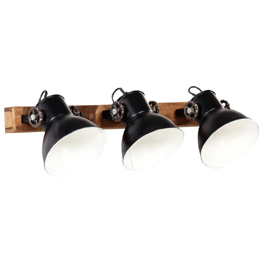 320512 vidaXL Industrial Wall Lamp Black 65x25 cm E27 320512 vidaXL Industrial Wall Lamp Black 65x25 cm E27