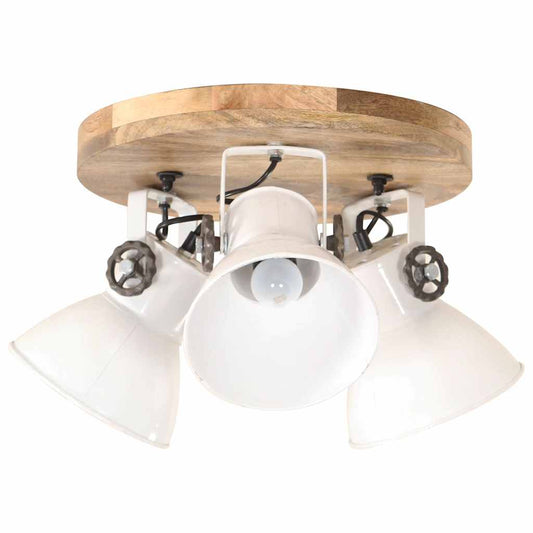 Industrial Ceiling Lamp 25 W White 42x27cm E27 Industrial Ceiling Lamp 25 W White 42x27cm E27