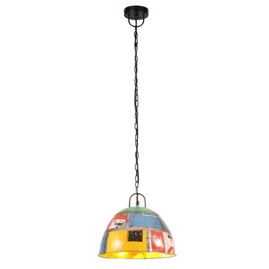Industrial Vintage Hanging Lamp 25 W Multicolour Round 31cm E27 Industrial Vintage Hanging Lamp 25 W Multicolour Round 31cm E27