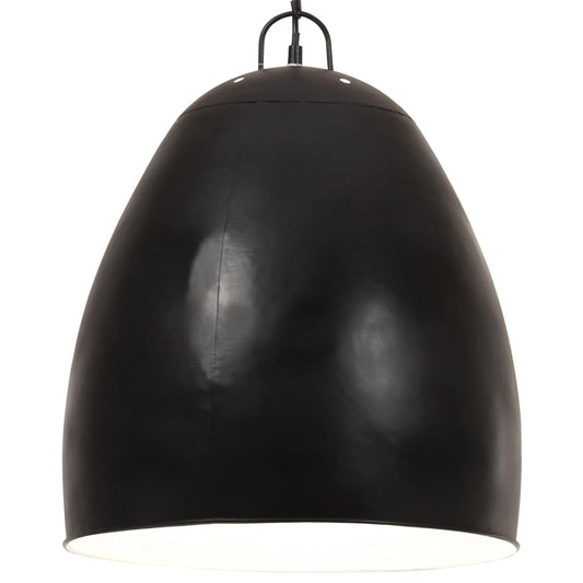 Industrial Hanging Lamp 25 W Black Round 42 cm E27 Industrial Hanging Lamp 25 W Black Round 42 cm E27