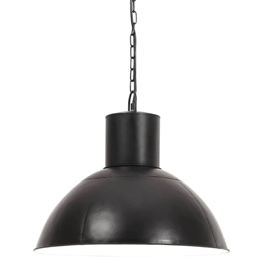 Hanging Lamp 25 W Black Round 48 cm E27 Hanging Lamp 25 W Black Round 48 cm E27