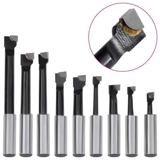15 Pieces Boring Tool Set 50 mm Boring Head F1-12 MT2-M10 15 Pieces Boring Tool Set 50 mm Boring Head F1-12 MT2-M10