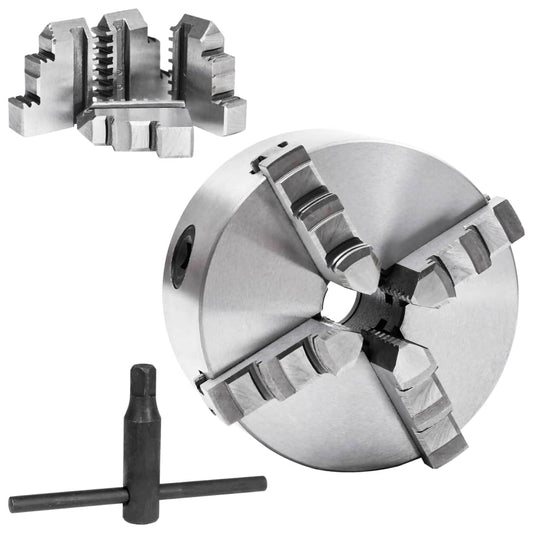 4 Jaw Self-Centering Lathe Chuck 125 mm Steel K12 125 4 Jaw Self-Centering Lathe Chuck 125 mm Steel K12 125