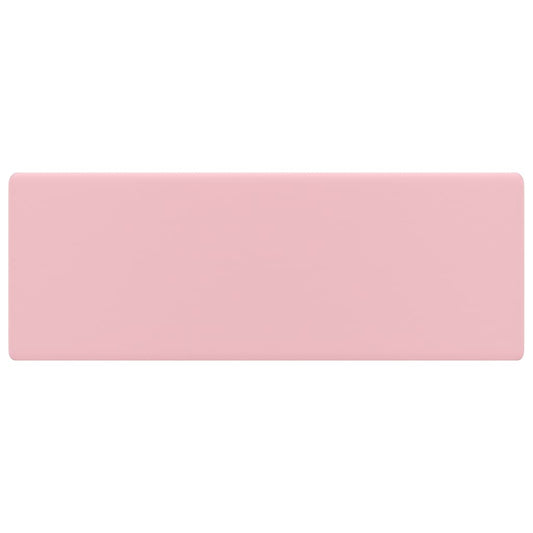 Luxury Basin Overflow Square Matt Pink 41x41 cm Ceramic Luxury Basin Overflow Square Matt Pink 41x41 cm Ceramic