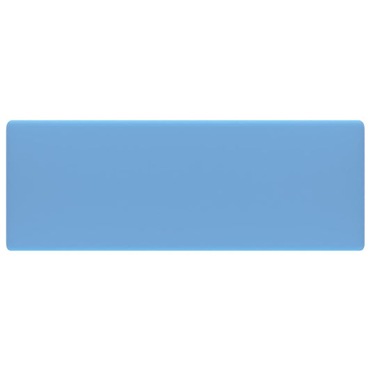 Luxury Basin Overflow Square Matt Light Blue 41x41 cm Ceramic Luxury Basin Overflow Square Matt Light Blue 41x41 cm Ceramic