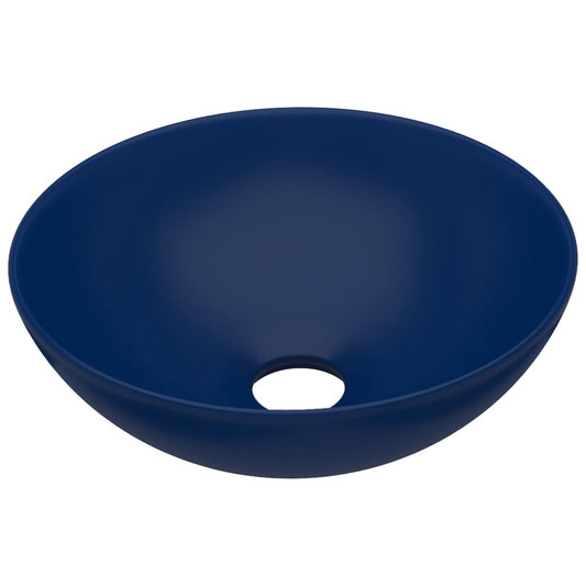 Bathroom Sink Ceramic Dark Blue Round Bathroom Sink Ceramic Dark Blue Round
