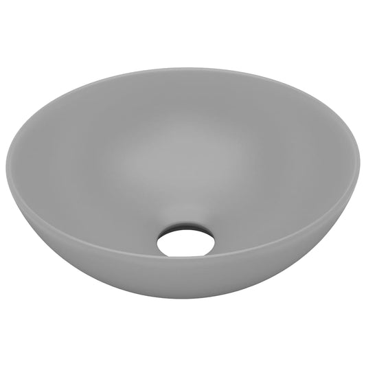 Bathroom Sink Ceramic Light Grey Round Bathroom Sink Ceramic Light Grey Round