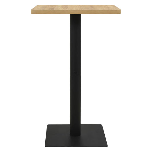 Bistro Table Oak Colour 78.5x78.5x107 cm Bistro Table Oak Colour 78.5x78.5x107 cm