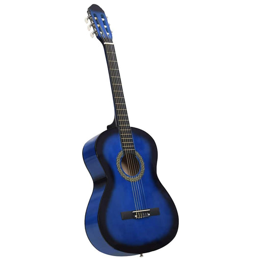 Classical Guitar for Beginner with Bag Blue 4/4 39 Classical Guitar for Beginner with Bag Blue 4/4 39
