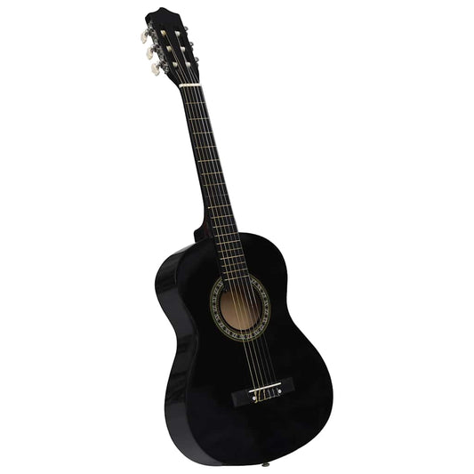Classical Guitar for Beginner and Kid with Bag Black 1/2 34 Classical Guitar for Beginner and Kid with Bag Black 1/2 34