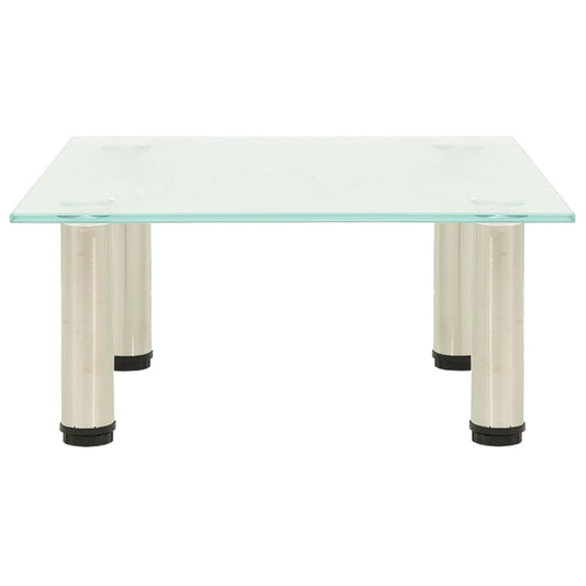 TV Stand Frosted 40x35x17 cm Tempered Glass TV Stand Frosted 40x35x17 cm Tempered Glass