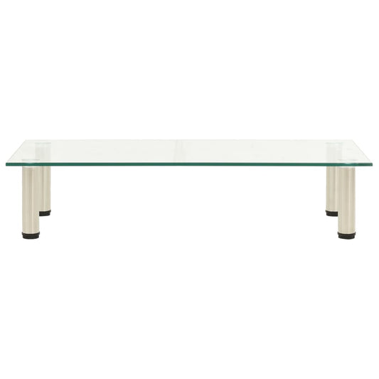 TV Stand Transparent 80x35x17 cm Tempered Glass TV Stand Transparent 80x35x17 cm Tempered Glass
