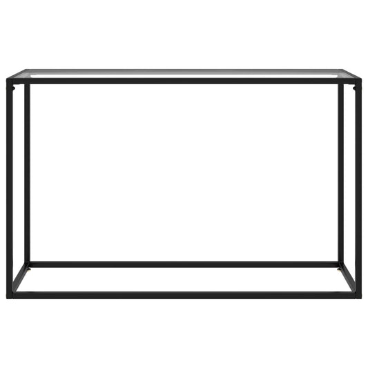 Console Table Transparent 120x35x75 cm Tempered Glass Console Table Transparent 120x35x75 cm Tempered Glass
