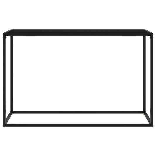 322816 vidaXL Console Table Black 120x35x75 cm Tempered Glass 322816 vidaXL Console Table Black 120x35x75 cm Tempered Glass