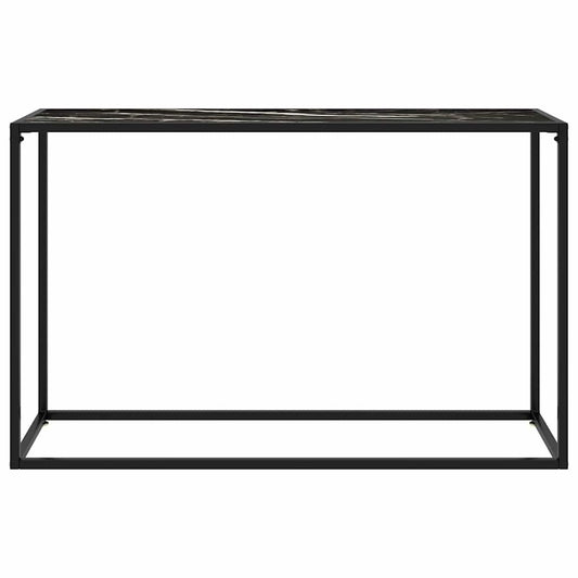 322818 vidaXL Console Table Black 120x35x75 cm Tempered Glass 322818 vidaXL Console Table Black 120x35x75 cm Tempered Glass