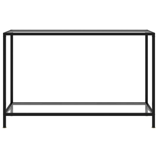 Console Table Transparent 120x35x75 cm Tempered Glass Console Table Transparent 120x35x75 cm Tempered Glass