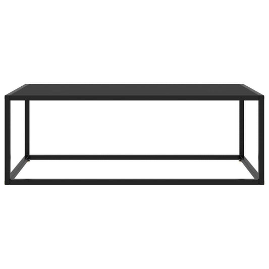 322880 vidaXL Coffee Table Black with Black Glass 100x50x35 cm 322880 vidaXL Coffee Table Black with Black Glass 100x50x35 cm