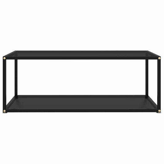 322898 vidaXL Coffee Table Black 100x50x35 cm Tempered Glass 322898 vidaXL Coffee Table Black 100x50x35 cm Tempered Glass