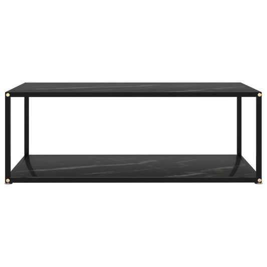 Coffee Table Black 100x50x35 cm Tempered Glass Coffee Table Black 100x50x35 cm Tempered Glass