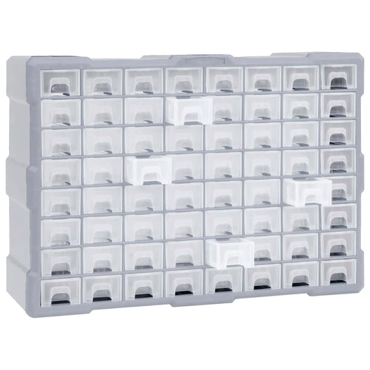 Multi-drawer Organiser with 64 Drawers 52x16x37.5 cm Multi-drawer Organiser with 64 Drawers 52x16x37.5 cm